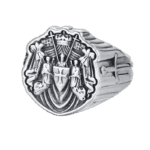 Chevalière Royaume: élégance Intemporelle Et Prestige Historique - 54 Mm