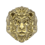 chevaliere tete de lion pour hommes au statut social affirme 493 1