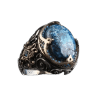 chevaliere traditionnelle pierre bleue elegance intemporelle roas400 587 1