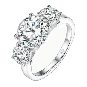 magnifique bague en argent avec pierres moissanite synthetiques 49 3 mm roas400 654 1