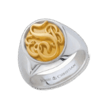 magnifique bague en argent entrelacee plaque or 43 96 mm roas400 266 1
