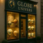 globe univers globe terrestre devanture magasin